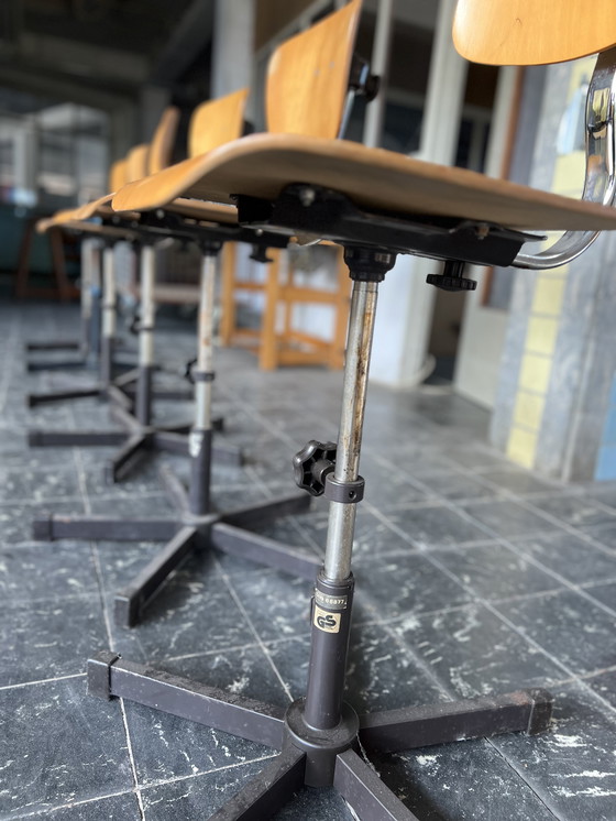 Image 1 of 6 industrial chairs