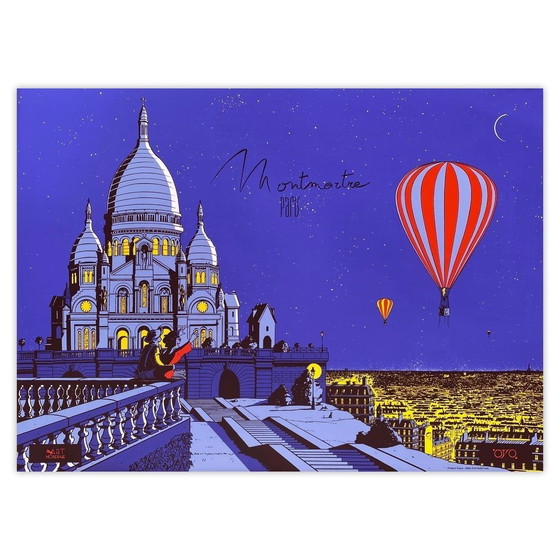 Image 1 of Patrick Boussignac von OTSO Montmartre Poster 1990