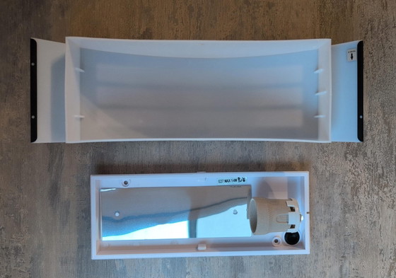 GTV Astrit IP54 E27 Black Outdoor Wall Light, Metal, Plastic, Modern (photo 11 of 13)