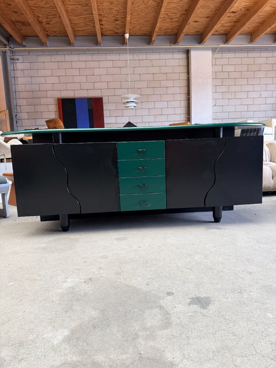 Vintage postmodern sideboard in the style of Peter Maly – Wood (photo 2 of 15)