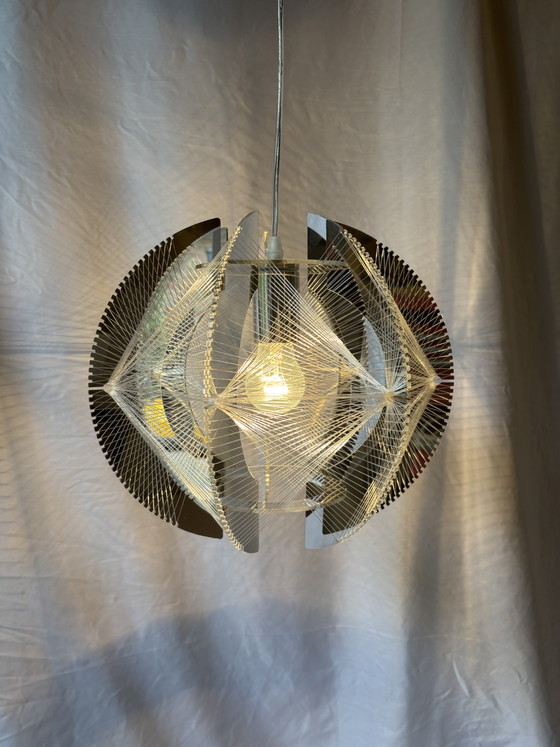 Lampada a sospensione design vintage Paul Secon Space Age New Old Stock! – Globe, Lampade a sospensione (photo 5 of 11)