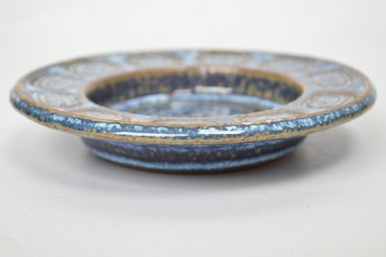 Image 1 of Piatto Soholm di Maria Philippi / Ceramica artigianale / Danimarca, anni '60