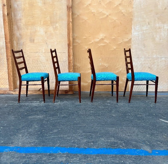 Image 1 of 4 sedie da pranzo vintage Cees Braakman per Pastoe