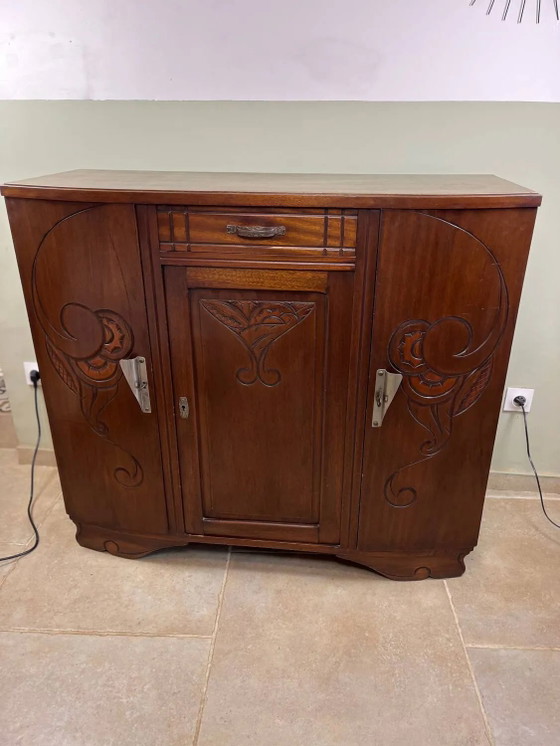 Credenza Art Déco – Armadi contenitori, Wood, Metal, Art Deco (photo 2 of 21)