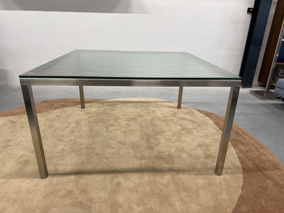 Image 1 of Metaform S16 Table à manger en verre 130x130