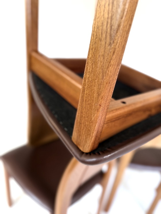 Image 1 of 4x vintage Danish dining chair, Holstebro Møbelfabrik '70