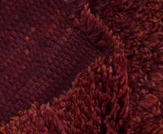 Alfombra bereber con un color tradicional especial hecho a mano, tamaño 2/3 m. – Alberto Bazzani, Wool (photo 4 of 10)