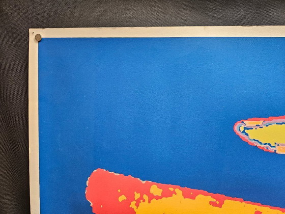 Image 1 of Zeefdruk op zwaar papier Henk van der Vet seageull