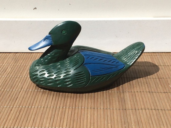 Image 1 of Artisanat d'Haïti : Canard en bois * Déco * Artisanat