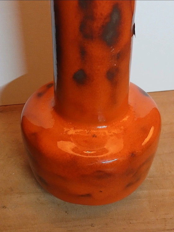 Image 1 of Vintage Space Age vaas van Plateelbakkerij Zenith te Gouda