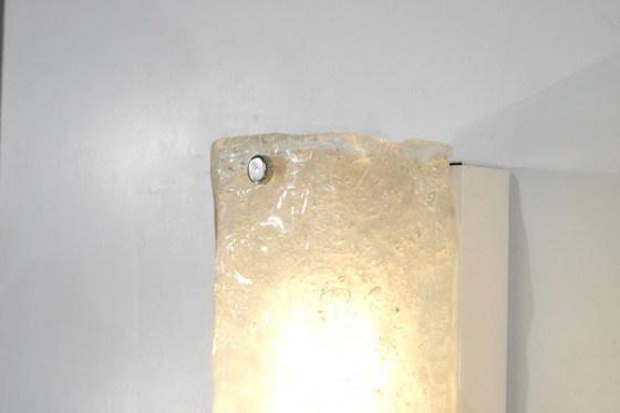 Image 1 of Grande coppia di appliques in vetro di Murano, Italia anni '70. Vintage