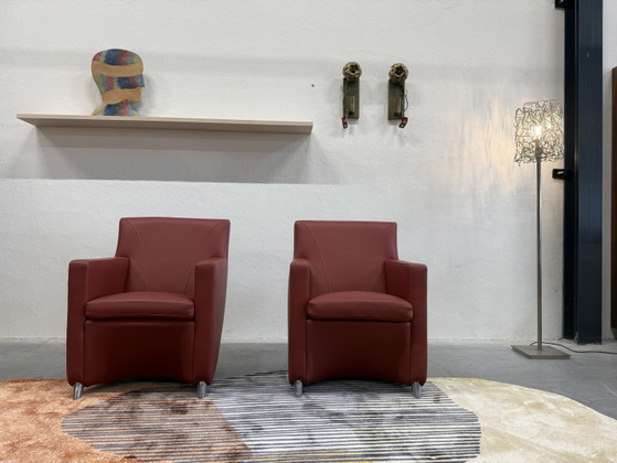Image 1 of 2 Leolux Dolcinea Fauteuil Senso terracotta 