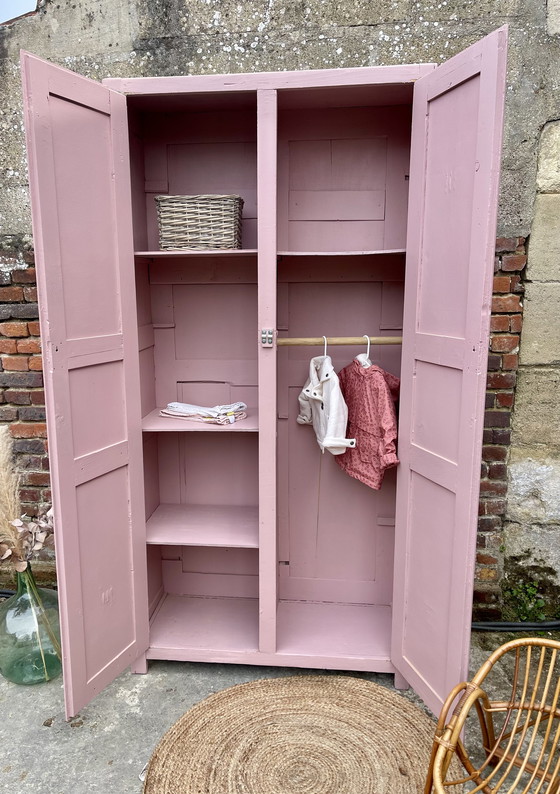 Image 1 of Antique Parisian-style wardrobe