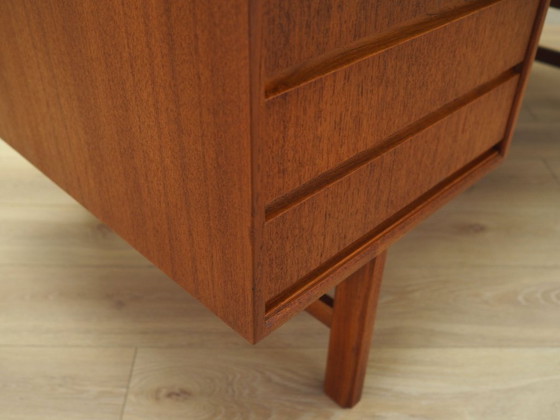 Image 1 of Teak desk, Danish design, 1970s, production: Denmark