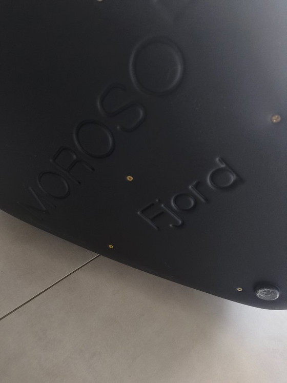Moroso Fjord Leather Pouf – Footstools & poufs (photo 3 of 6)