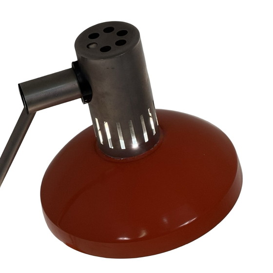 Image 1 of AKA DDR - anni '70 - Lampada da scrivania arancione brillante - Germania - Design dell'era spaziale