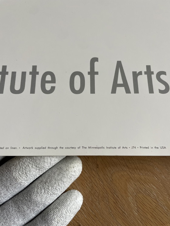 Image 1 of Jasper Johns (Amerikaans, geboren 1930), "Figuur 2", 1963, copyright Jasper Johns, met dank aan het Minneapolis Instit