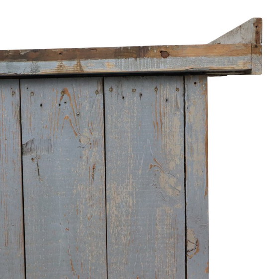 Image 1 of Characterful Old Blue Workbench Sideboard