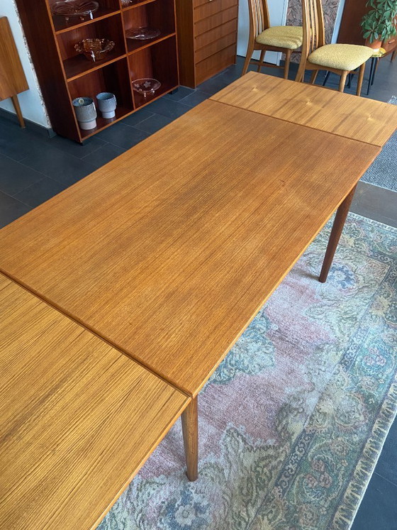Image 1 of Vintage Deense eettafel van Erik Buch