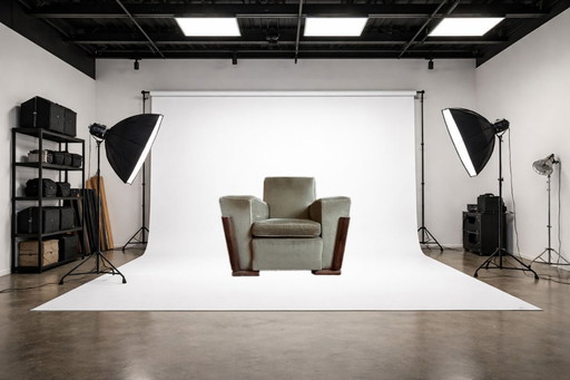 2 poltrone Art Déco