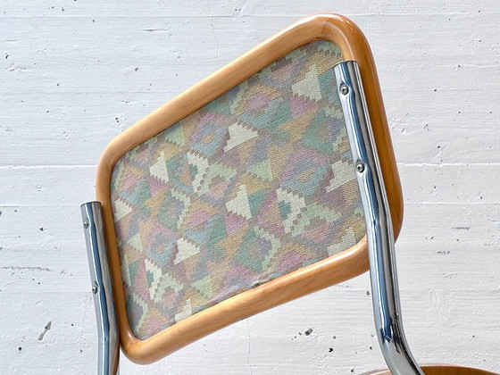 Italian Vintage Cantilever Chair in Bauhaus Style, Made in Italy – Side chairs, Wood (photo 13 of 14)