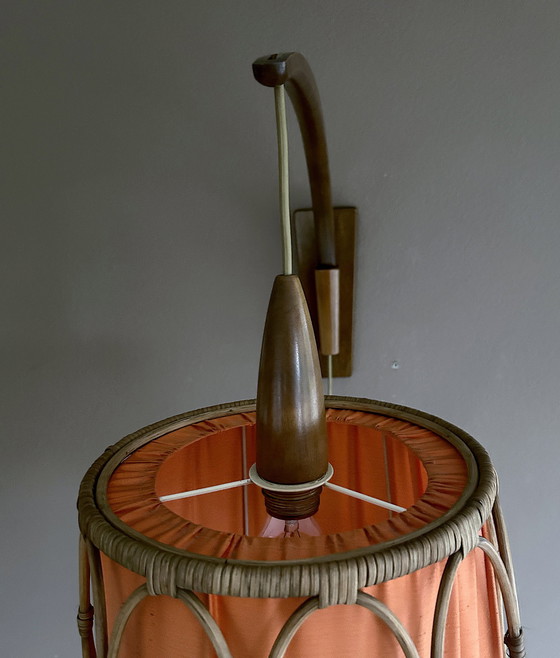 Image 1 of Grote Vintage Deense Wandlamp