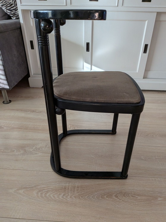 Hoffmann by Wittmann Fledernaus stoelen – Stoelen / fauteuils, Textiel, Hout (photo 2 of 8)