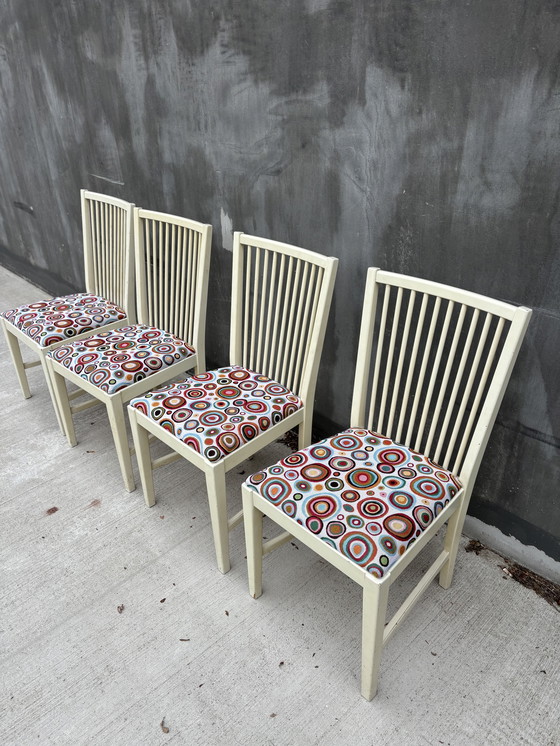 Image 1 of Set aus 4 skandinavischen Designstühlen – Karin Mobring & Tomás Jelinek