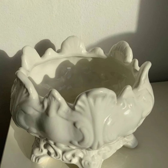 Image 1 of Antieke Franse aardewerken theepot, 1873