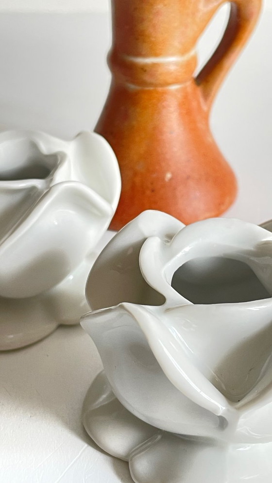 Portacandele Vintage in Porcellana e Gres – Ceramic (photo 26 of 27)
