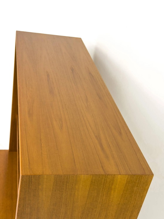 Libreria in teak con cassetti di WK Möbel, anni '60 – Librerie, Wood, Design (photo 9 of 21)