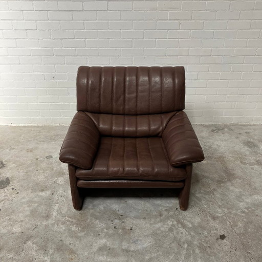 Leather design armchair De Sede DS 86