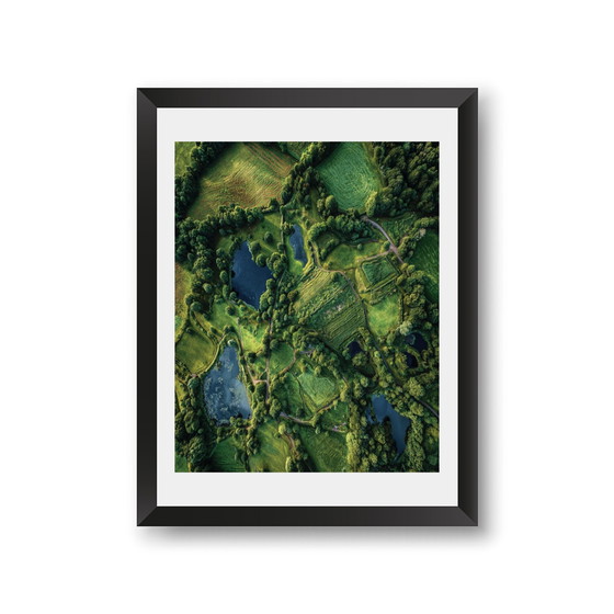 Image 1 of Photographies aériennes de magnifiques paysages / Couleur / Impression professionnelle