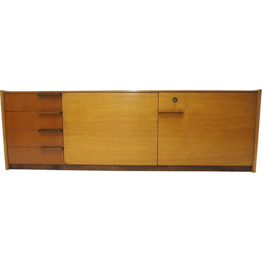 Vintage dressoir van Frantisek Mezulanik, Tsjecho-Slowakije 1960