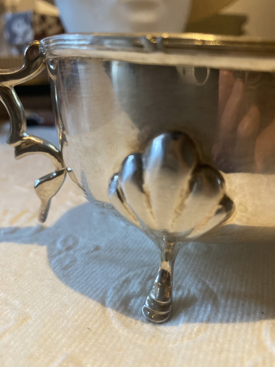 Image 1 of saucière en argent Art Déco