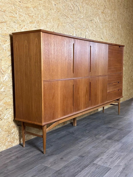 Image 1 of 60's 70's Teak Sideboard Highboard modèle Fredericia Danish Modern Design