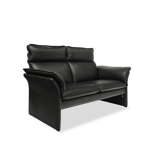 Dreipunkt Scala Sofa Leder Schwarz