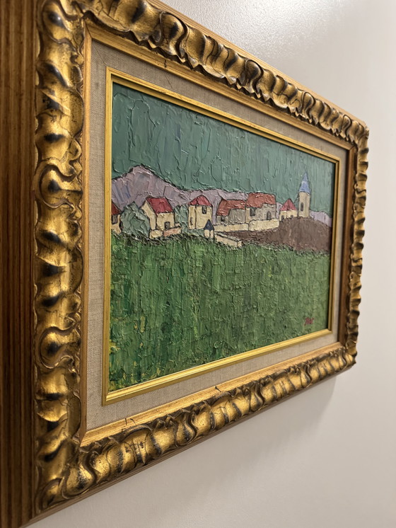 Image 1 of Post-Impressionist Landscape Painting