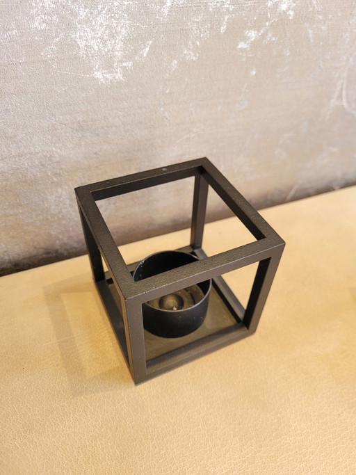 ByLassen Kubus 1 candlestick black