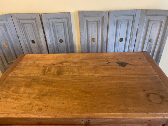 Image 1 of Armadio parigino, armadio guardaroba, armadio da cucina antico