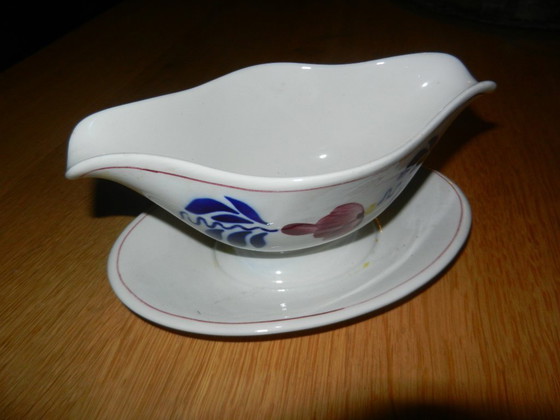 Image 1 of Service de table Boerenbont avec horloge