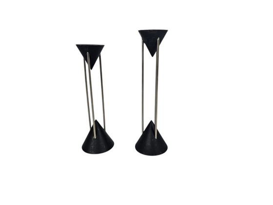 Image 1 of Diseño D-TEC de Markus Börgens - Estilo Memphis Milano - Alemania Occidental - Años 80