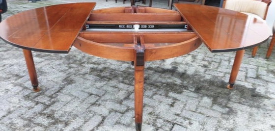 Image 1 of Schuitema jugendstil eetkamer tafel 