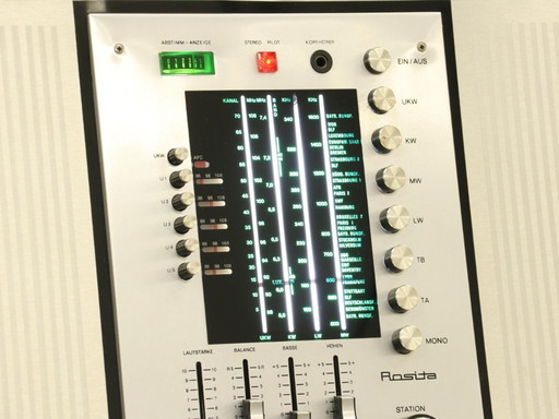 Rosita Commander Luxus Stereo von Thilo Oerke & Grundig Audiorama Lautsprecher Modell 7000