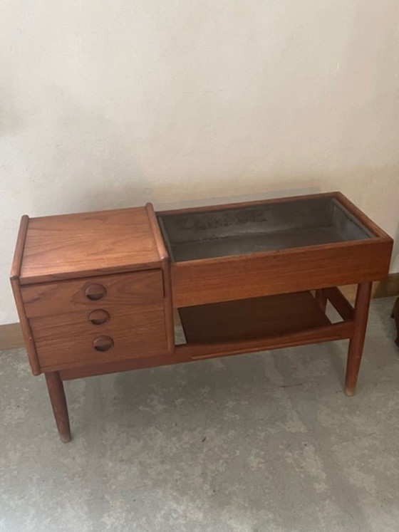 Macetero de consola – Mesa para plantas, Wood (photo 4 of 7)