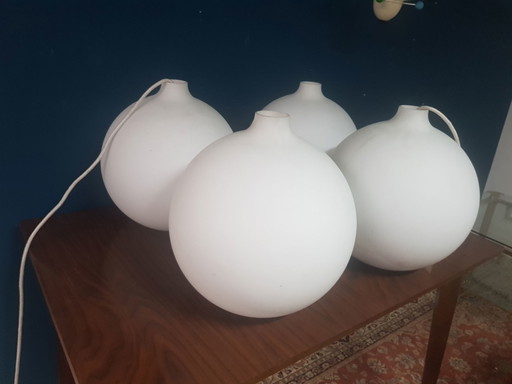 4x lampada a sospensione satellitare Louis Poulsen