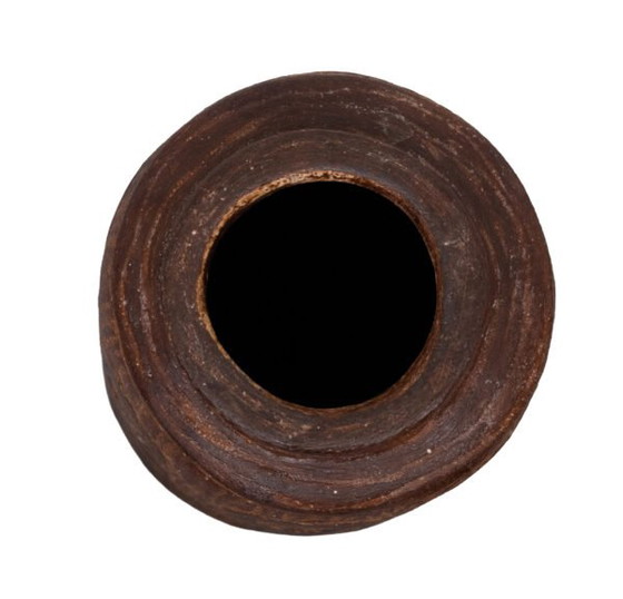Grande vaso d'arte brutalista unica fatto a mano Jan van Stolk 1962 Olanda – Sculture, Ceramic (photo 15 of 40)