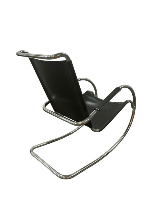 Image 1 of Mies Van Der Rohe Rocking Chair Rocking Chair Design Vintage