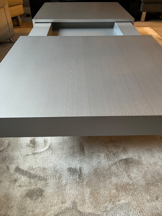 Mesa de centro Leolux extensible, Mesas de centro, Madera, Metal, Gris, Modern (foto 3 de 5)