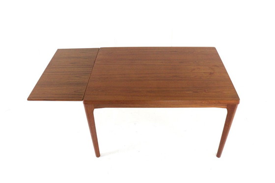 Image 1 of Tavolo da pranzo allungabile rettangolare Henning Kjaernulf for Vejle vintage danese